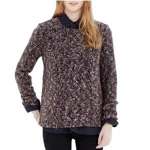 Madewell Firelight Marled Pullover Sweater